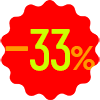 Verkauf mit Rabatt 33%